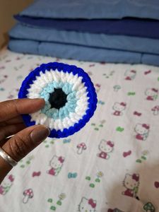 Crochet Evil Eye Patch