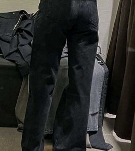 SAVANA Ripped Wide Leg Black Jeans SEND OFFERS