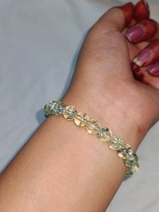 Green Beaded Bracelet