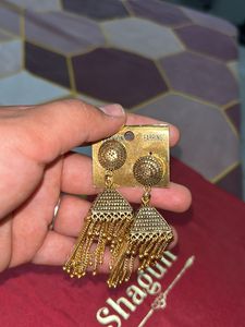 Antique Gold Earrings
