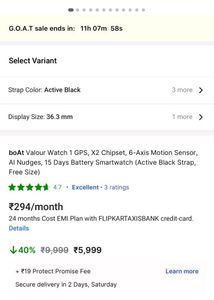 Brand New Worth 6000 😮 Boat Valour Watch 1 GPS
