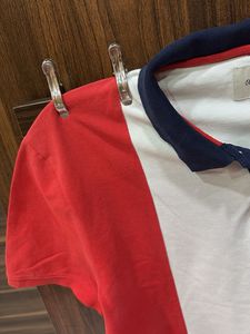 Stylish Striped Polo T-Shirt