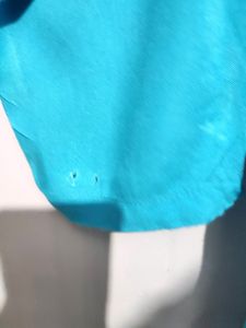 Turquoise blue Solid Tunic