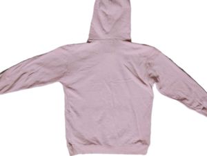 Soft Pink Fleece-Lined Hoodie (Unisex)