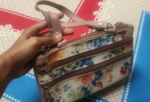 Floral Print Handbag