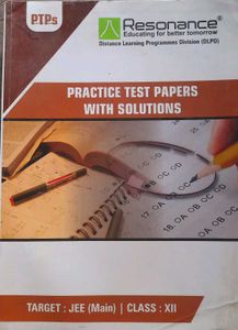 Resonance Mock Papers For JEE Mains And Adv