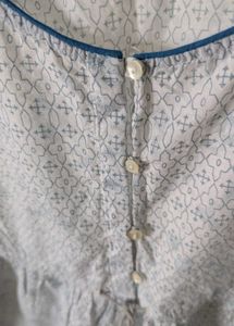Rangriti Pure Cotton Short Kurti