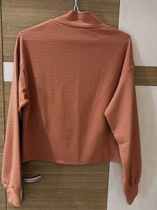High Neck Full Sleeves Top