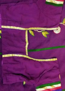 💜Georgette Saree