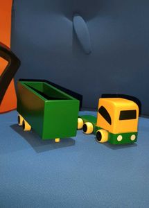 Wooden Toy Truck