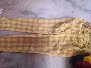 Checked Pants