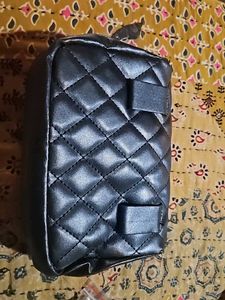 Small Black Belt Sling Bag Never Used
