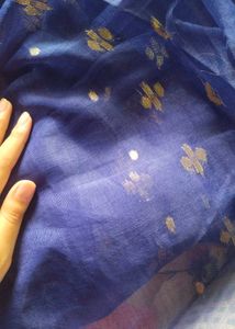 Blue Saree New &amp; Comfortable