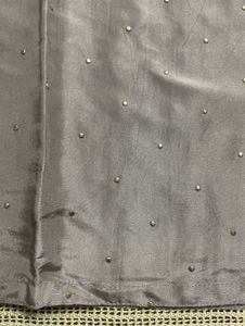 Grey Embellished Suit