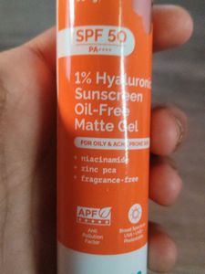 The Derma Co. Oil-Free Sunscreen SPF 50