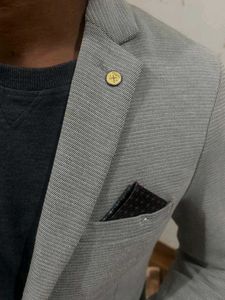 Men's Grey Blazer