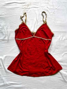 Red Vintage Cami