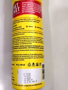 Set wet Deodorant Pack Of 3