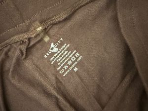 Zelocity Brown Track Pants (Without Drawstring)🤎