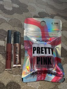 Zudio Lip Color & Gloss Set
