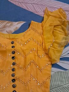 Pure Fabric  Croptop N Silk  Dupatta