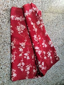 Red Saree