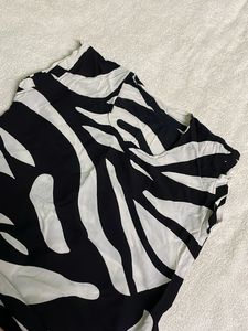 Zebra Print Top For Women’s