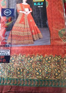 Women Pure Cotton Saree