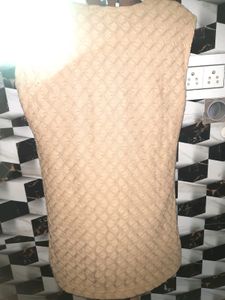 Tan Knot Top