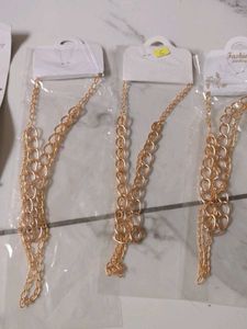 golden layered  necklaces  set of 6