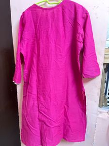 Pink Kurta For Office And Daily Wear
