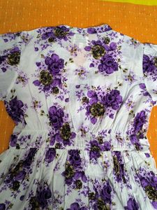 Floral Print Mini Dress