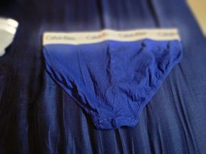 Calvin Klein classic navy blue Brief, size M