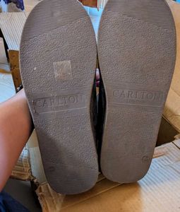 Embellished Grey Long Boots