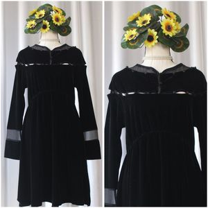 Korean Velvet Dress