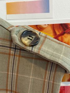 vintage Plaid Mini Dress