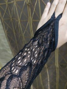 Black Lace Bolero Top