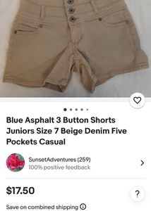 Khaki Cuffed Shorts