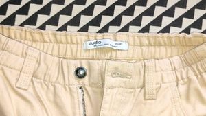 Beige Straight Fit jeans