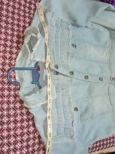 Sky Blue Women Jacket
