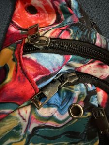 Multi colour crossbody Bag