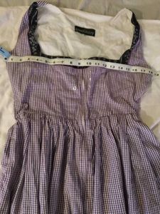Beautiful Trendy Gingham Dress