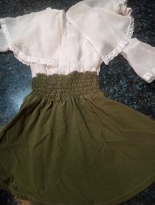 Cute Olive Green Dress