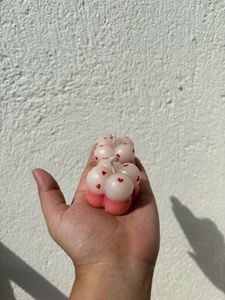 Aesthetic Scented Bubble Candles With Hearts