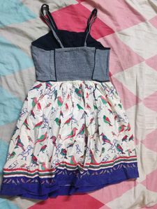 Beautiful frock with adjustable strap