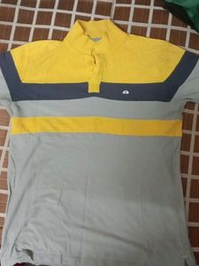 Striped Short Sleeve Polo
