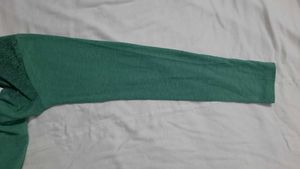 Tommy Hilfiger Green Long Sleeve Tee