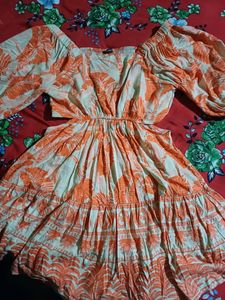 Orange Dress