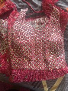 Pink Embellished Blouse