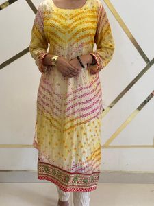 Bandhani dress